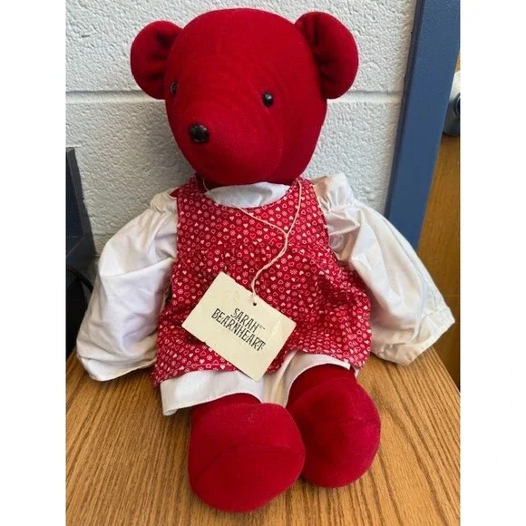 North American Bear Sarah Bearnheart VIB Plush w/ Tag Vintage 1982 - Picture 1 of 8